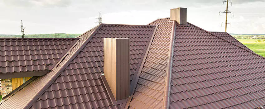 Residential Chimney Flashing Restoration in West Hempstead, NY