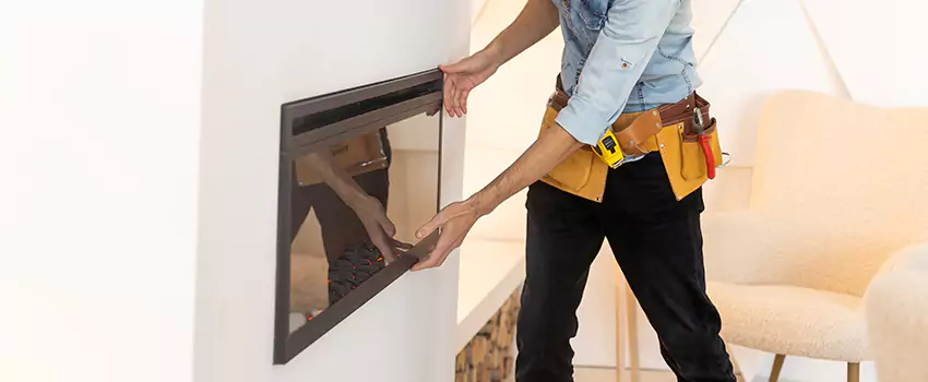 Metal Fireplace Installation in West Hempstead, New York