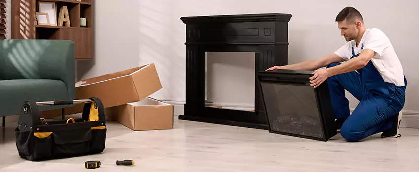Old Rusted Metal Fireplace Repair And Replacement in West Hempstead, NY